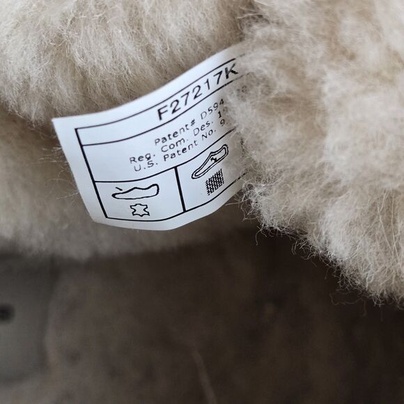 UGG Harkley 1016472 Men's Boots Suede Fur Chestnut Brown Lace Up Sz 17 - Picture 11 of 11